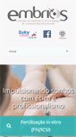 Mobile Screenshot of embrios.com.br